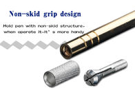 ابزاری دست ساز لوازم آرایشی و بهداشتی ابرو میکروبلیدینگ قلم دستی تاتو طلایی