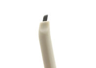 Beige Micro Stroke Permanent Makeup Tools Disposable 3D Manual Tattoo Pen #13 Pins