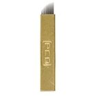 PCD Golden Blonde Semi Permanent Makeup / Microblading Needle 12 Pins Curve