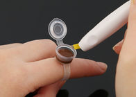 یکبار مصرف تاتو پلاستیک لوازم جانبی حلقه جام با چنگال برای رنگدانه