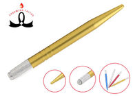 زرد ابزار دائمی آرایش Microblading سبک وزن ابرو قلم