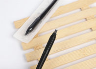 ابزار ابرو Microblading سیاه / قلم دستی یکبار مصرف با قلم مو