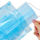 لوازم جانبی تاتو پزشکی پزشکی ماسک صورت یکبار مصرف رنگ آبی برای آموزش