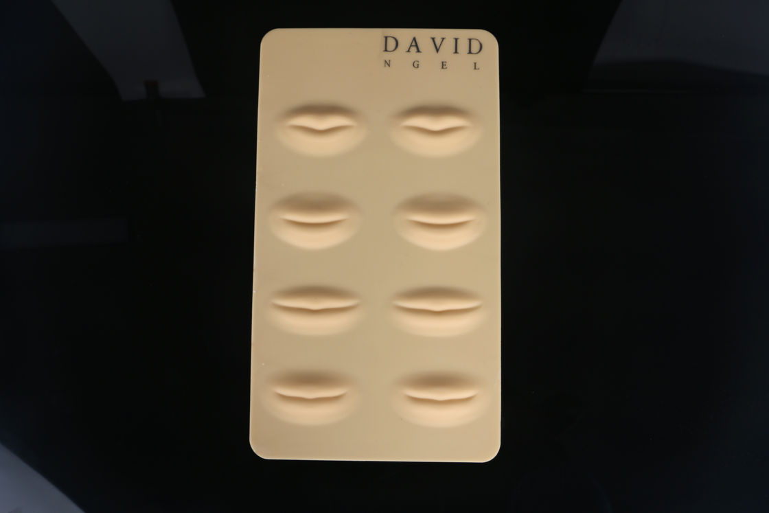Permanent No Lip Wrinkles Silicone 3D Fake Skin Makeup For Lips Tattoo Practice